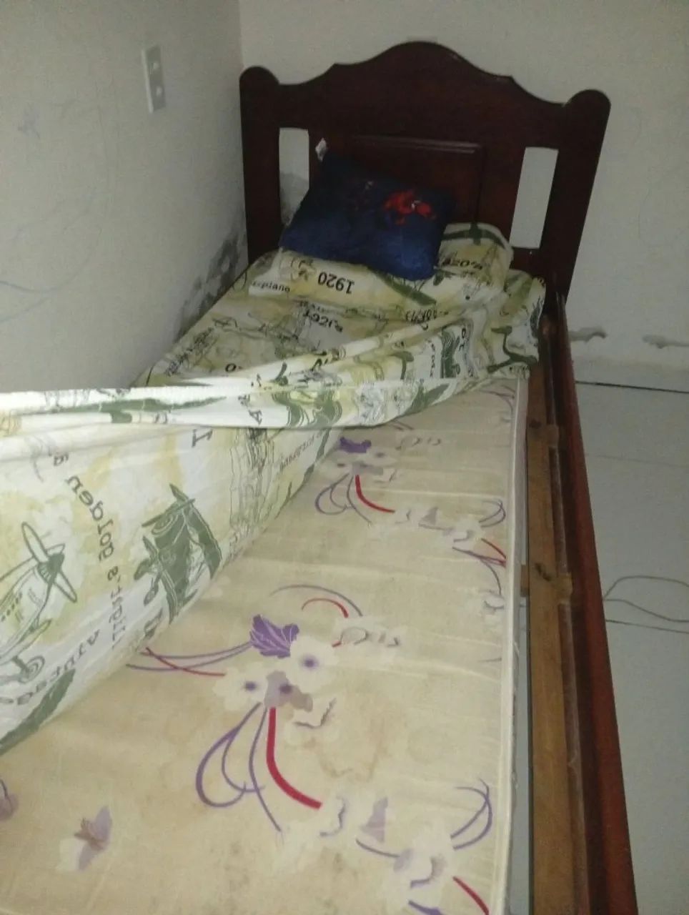 Cama + colchão de solteiro  - Foto 2
