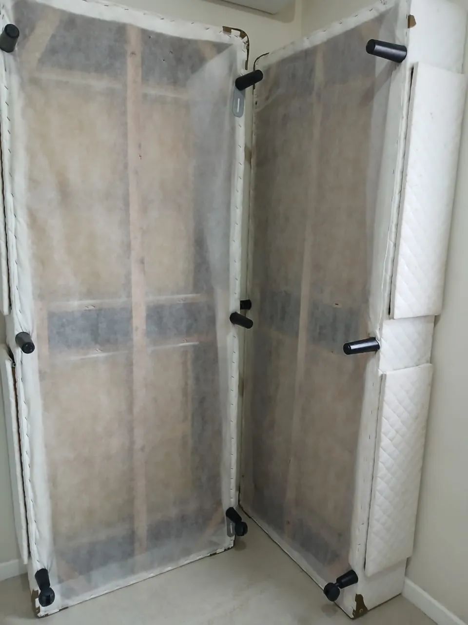 Base de Cama Queen bipartido com gavetas - Foto 4