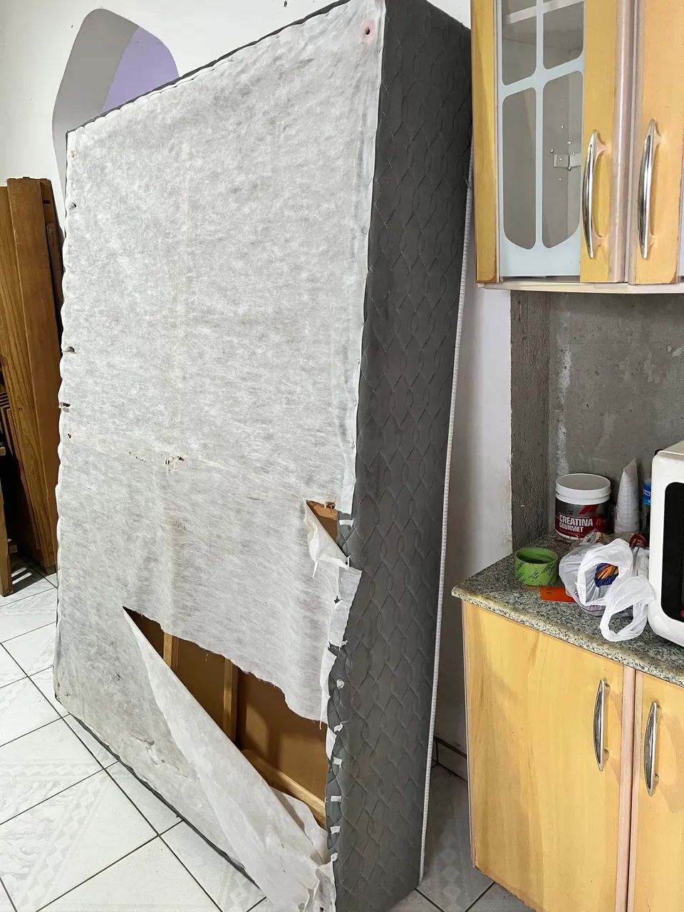 Cama Box Casal - Bom Estado - 1,90 x 1,40 - Foto 4