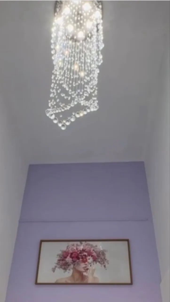 Luminária de cristal  - Foto 2