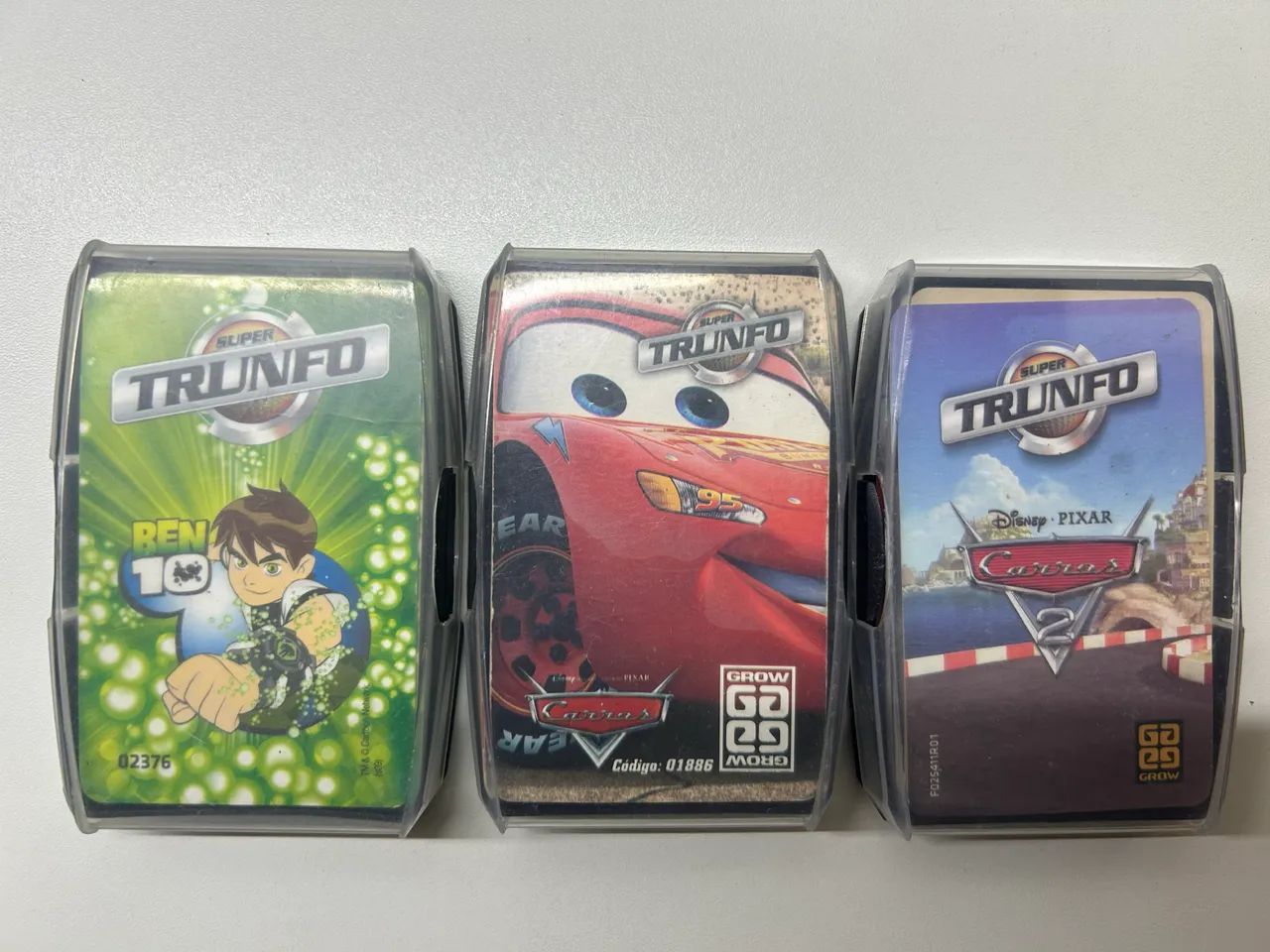 3 Super Trunfos (ben 10, Carros E Carros 2)