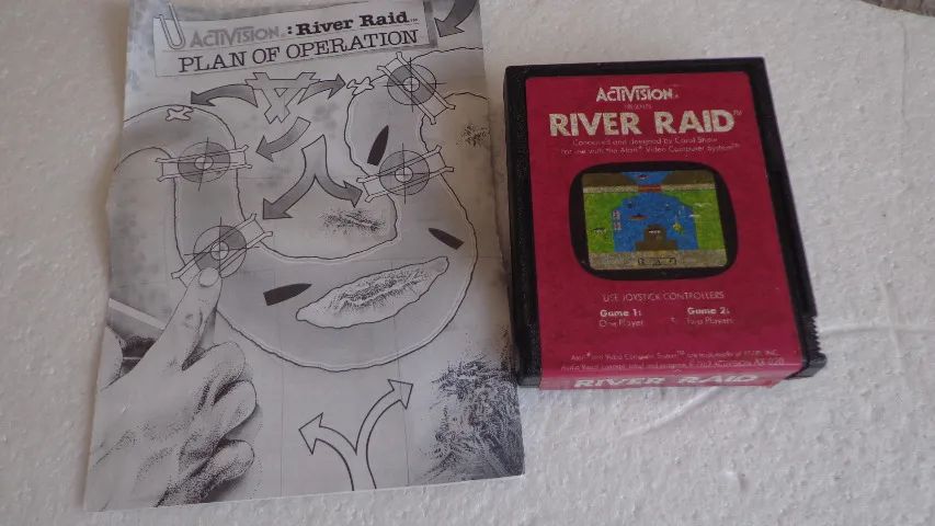 River Raid Activision Atari 2600 Com Manual Original (Usado)