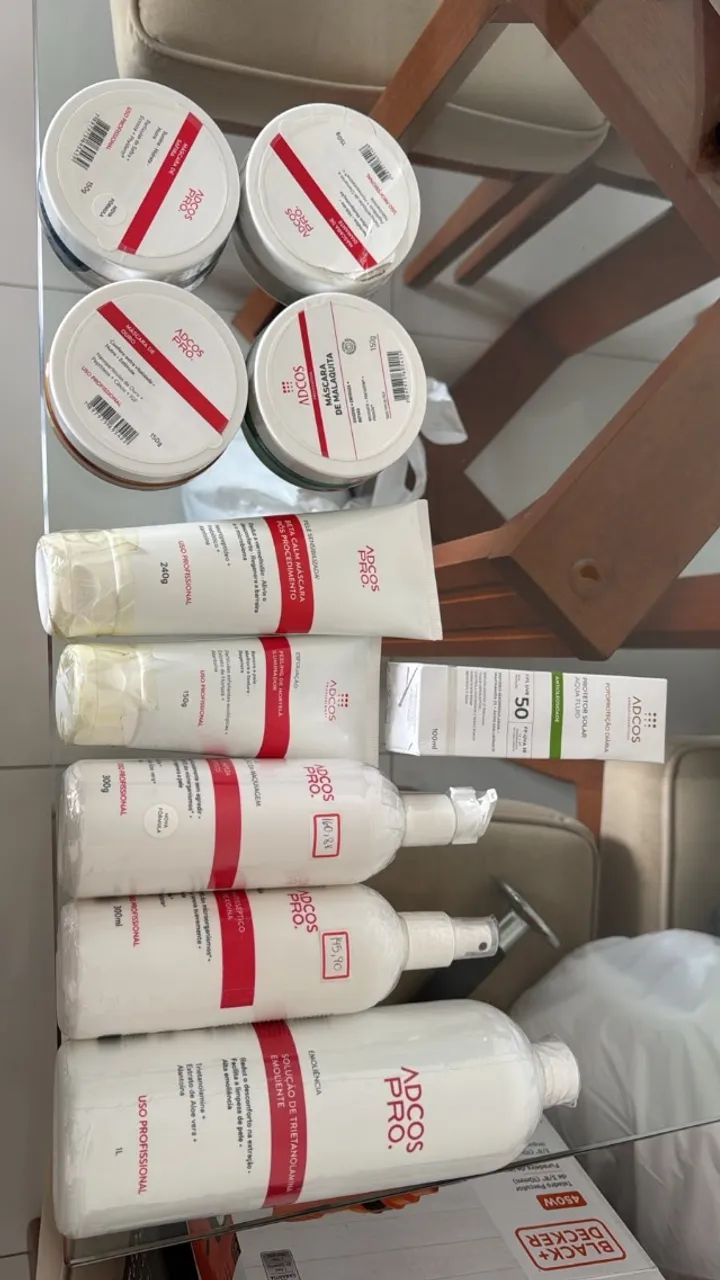 Kit Adcos Limpeza De Pele Profissional