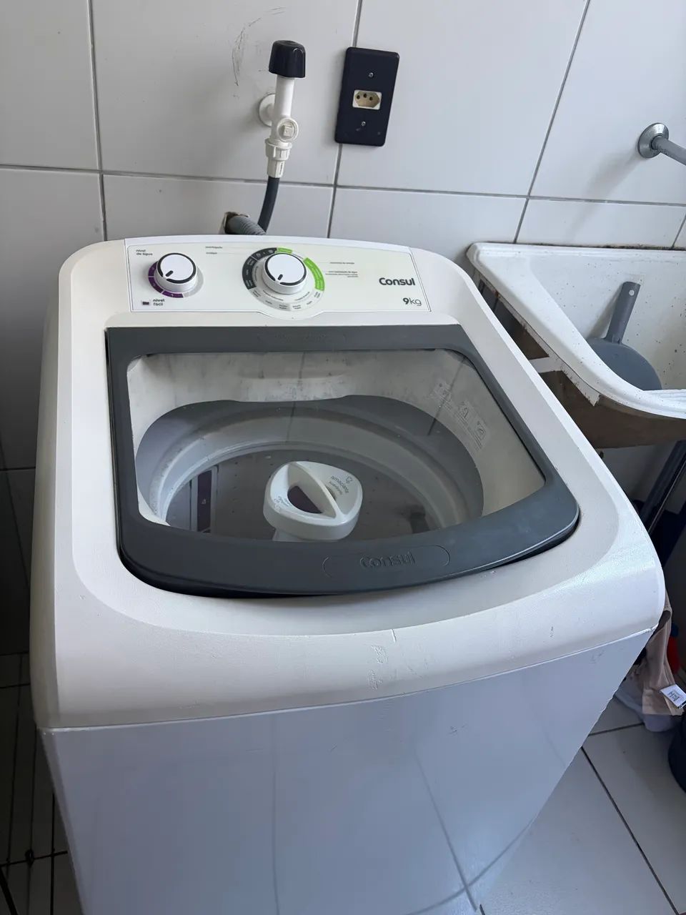 máquina de lavar cônsul
