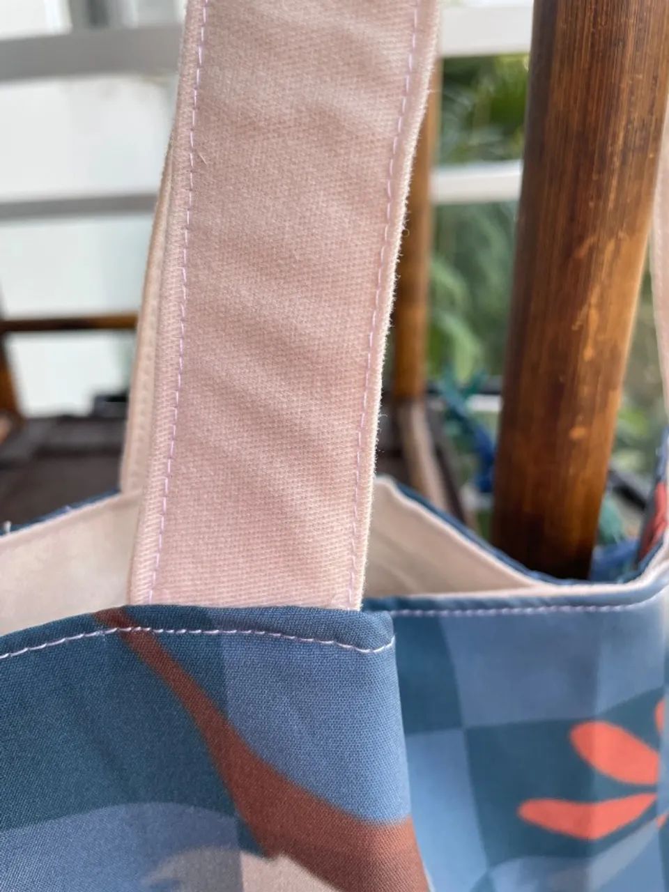 Ecobag Floral Azul  - Foto 5