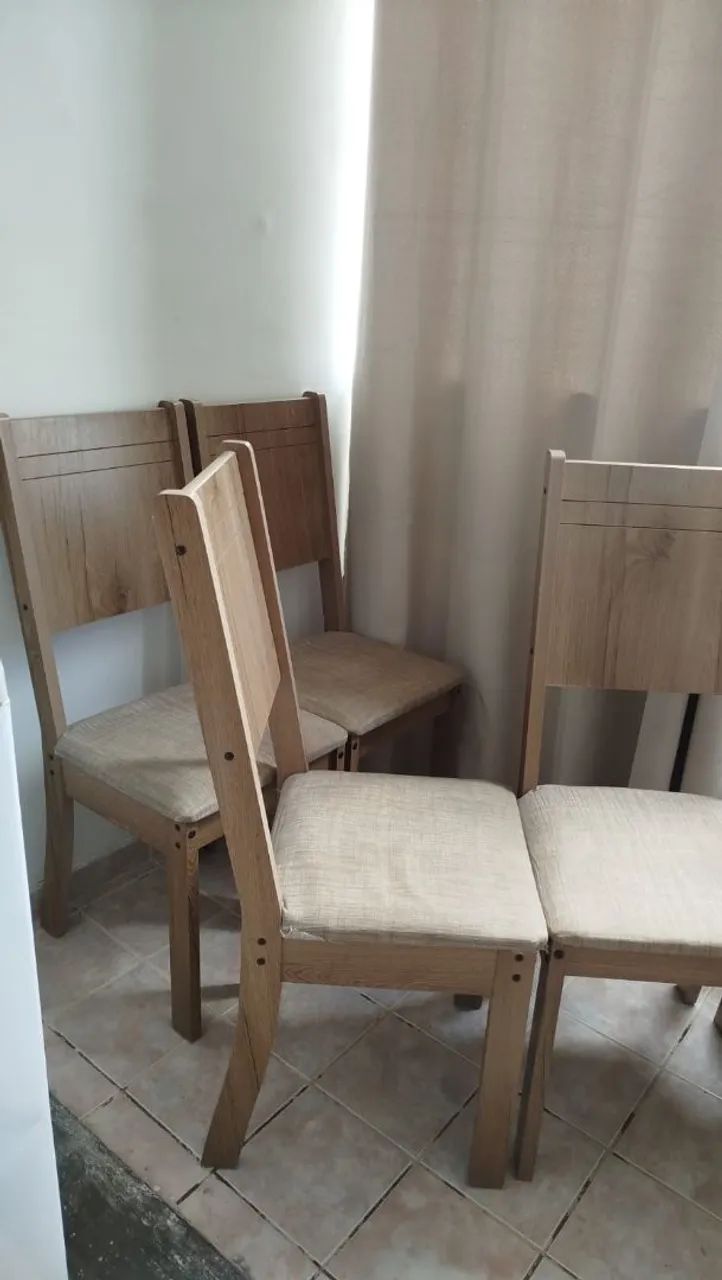 Vendo 5 cadeiras em ótimo estado - Foto 4