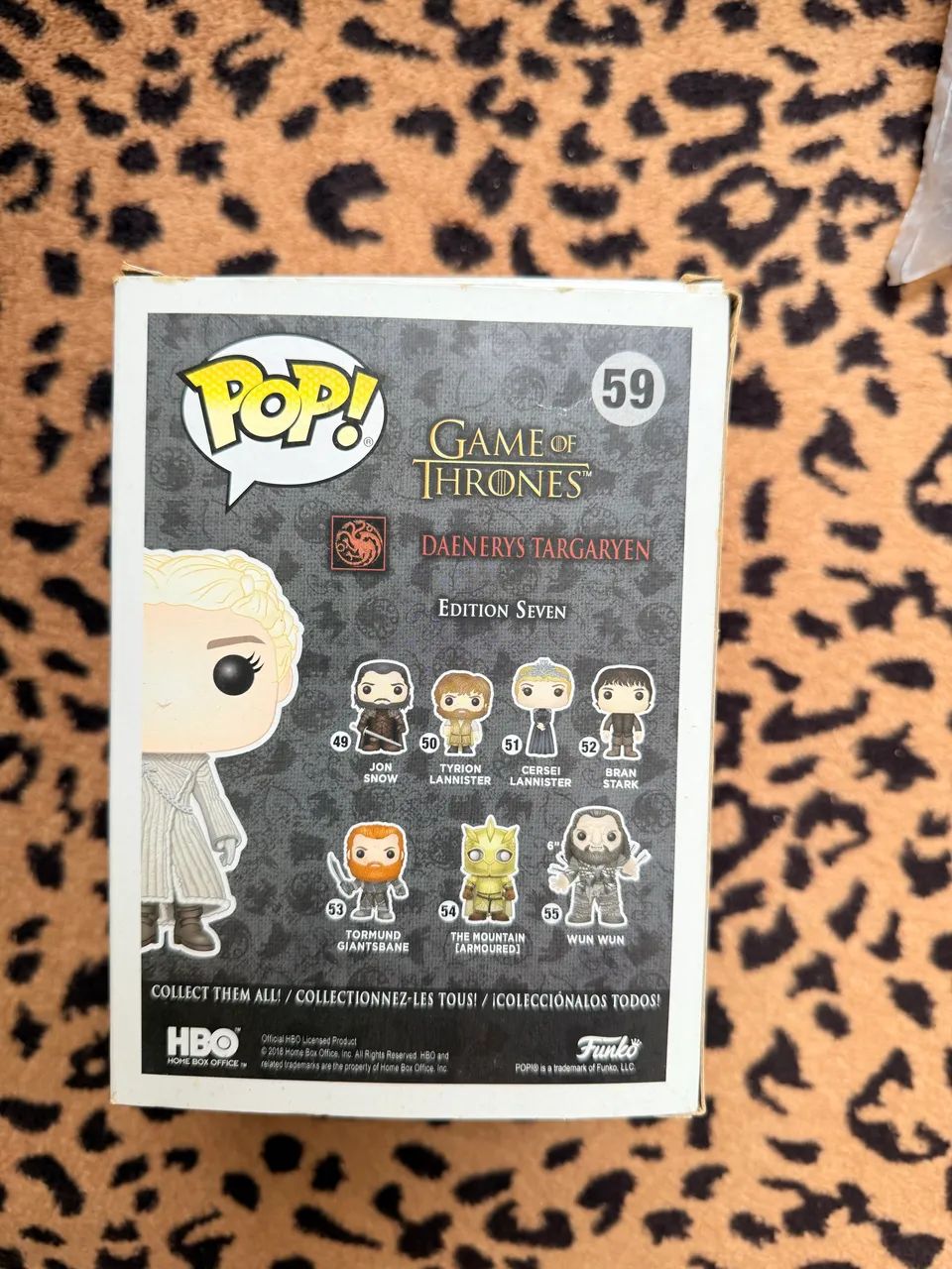 Funko Daenerys Game of Thrones Setima Temp Perfeito Com caixa