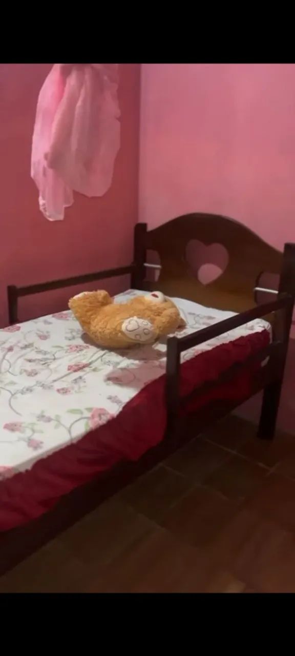 Cama de solteiro (Madeira) - Foto 2