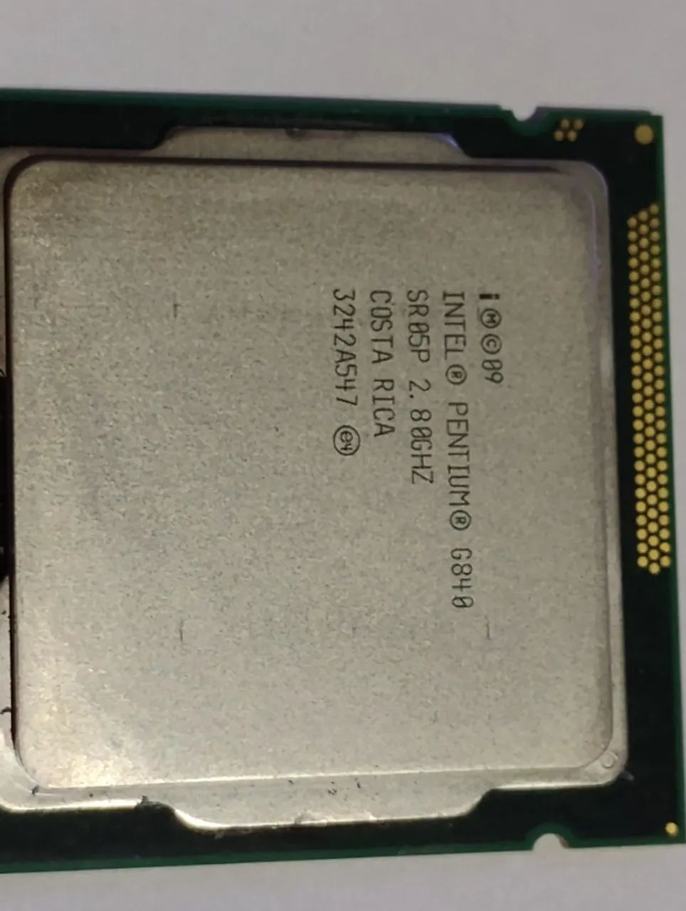 Vendo Processador G840 Pentium 1155.