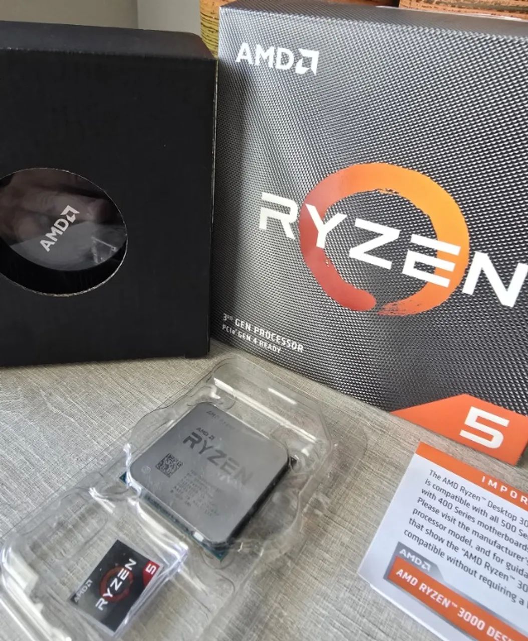 Processador Ryzen 5 3600 BOX (Cooler incluso) - Processadores