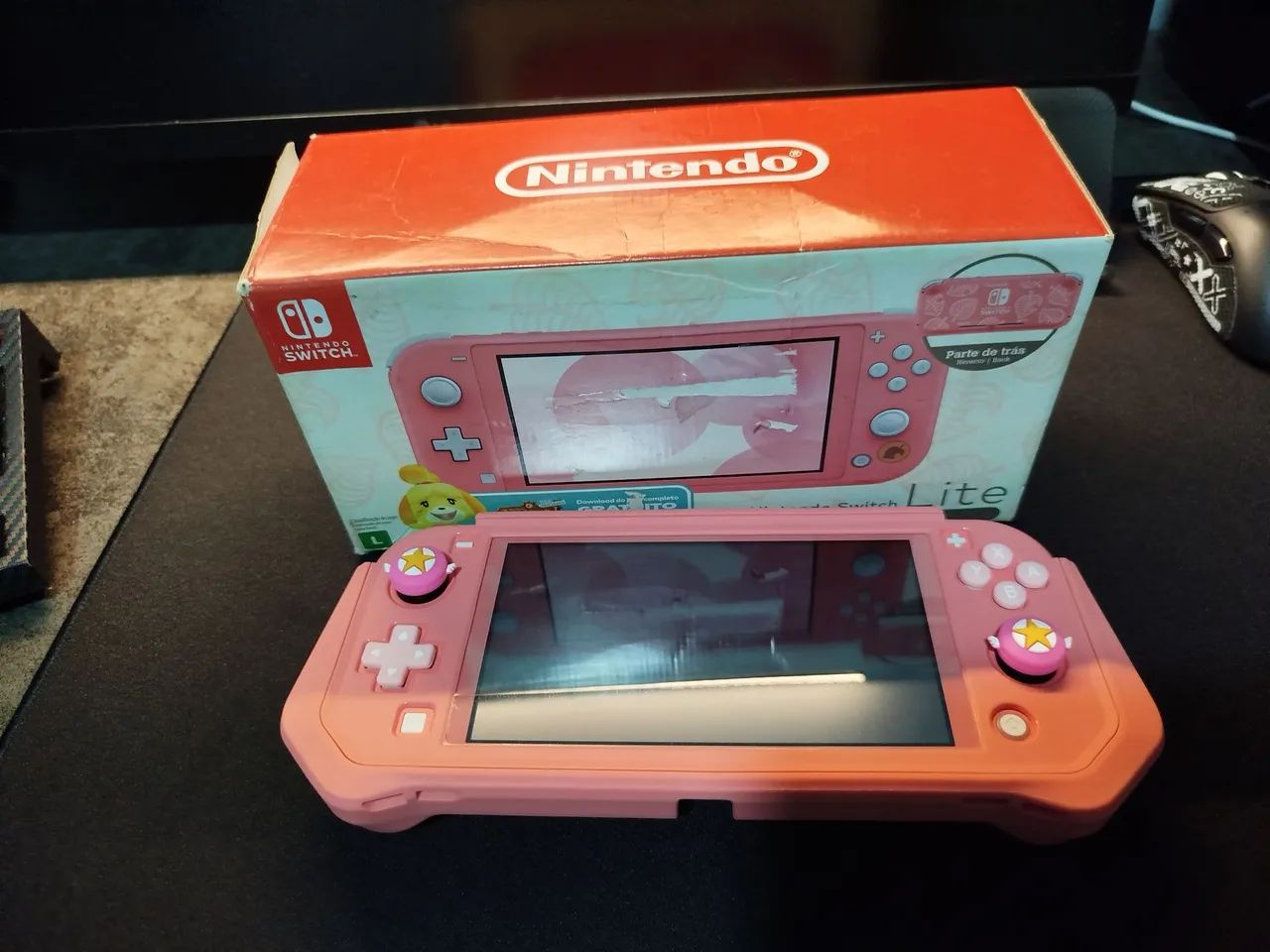 NINTENDO SWITCH EDIÇÃO ANIMAL CROSSING + PS3 CIB - Foto 2