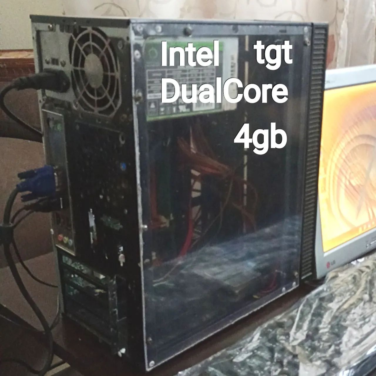Computador Completo DDR3 Intel DualCore+Monitor Teclado Mouse  - Foto 2