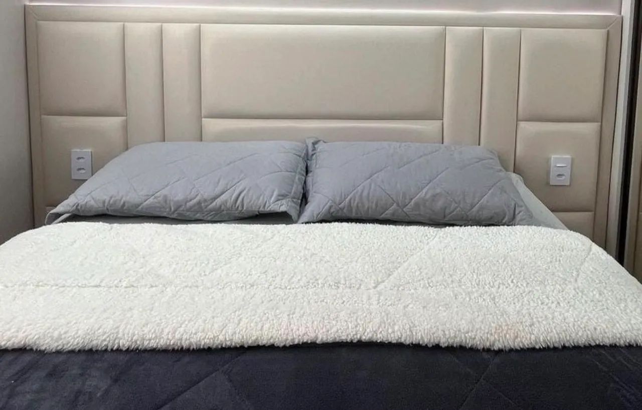 Cabeceiras estofadas (fabricação própria). Transforme seu quarto ?