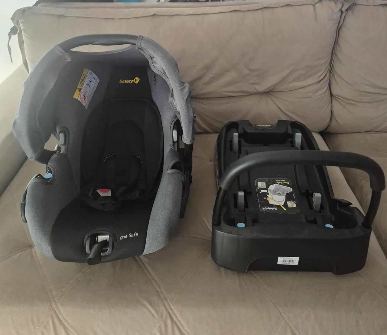 Bebê conforto + base para carro