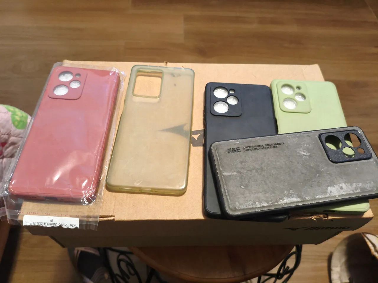 8 Capinhas celular usadas Poko x5 pro - Foto 3