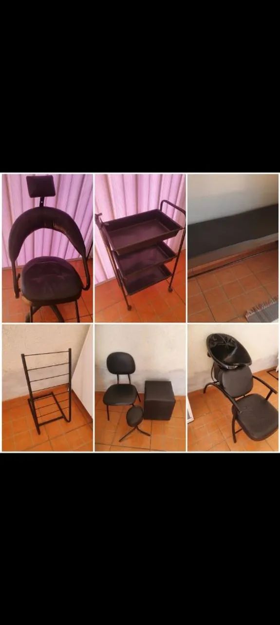 Móveis para salão de beleza 