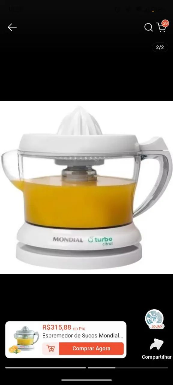 Espremedor de Laranja
