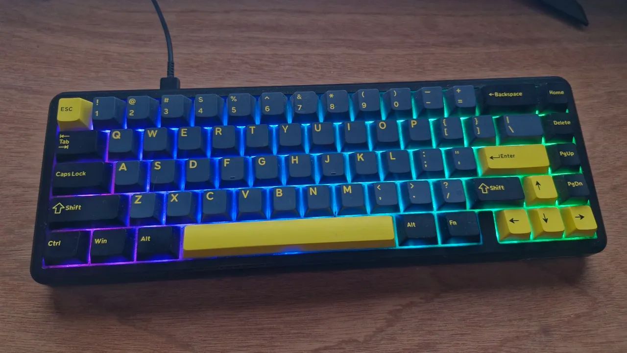 Teclado Mecânico Magnético Attack Shark X68 HE - Foto 2