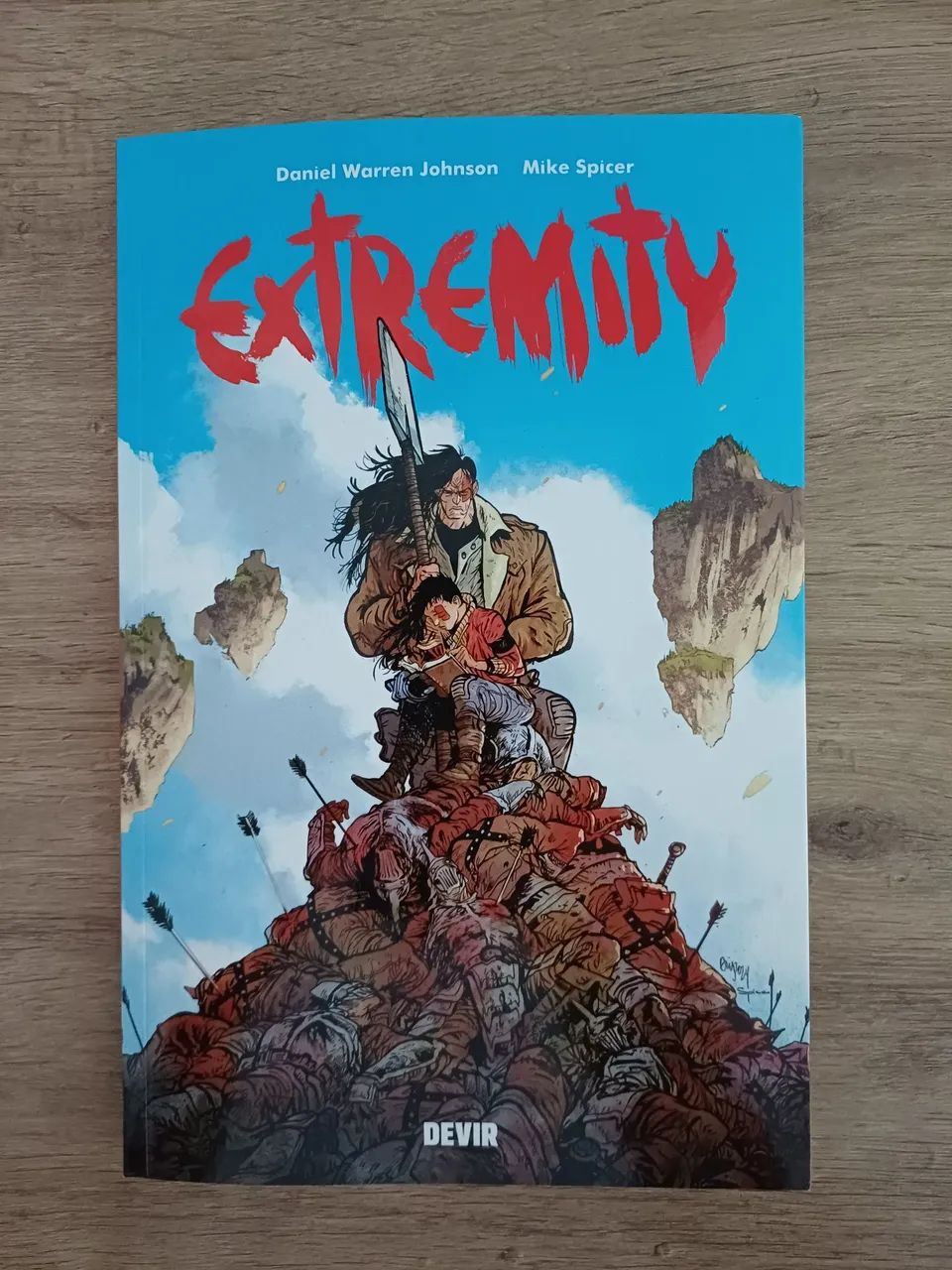 Hq Extremity volume único - ed. Devir - Daniel Warren Johnson