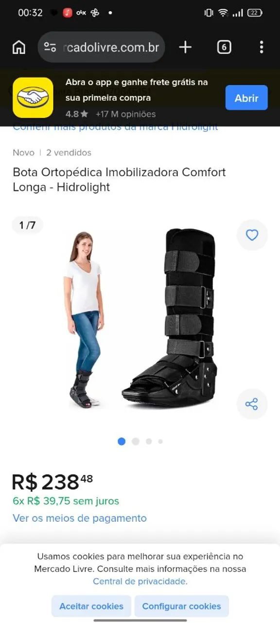 Bota ortopédica Hidrolight  - Foto 5
