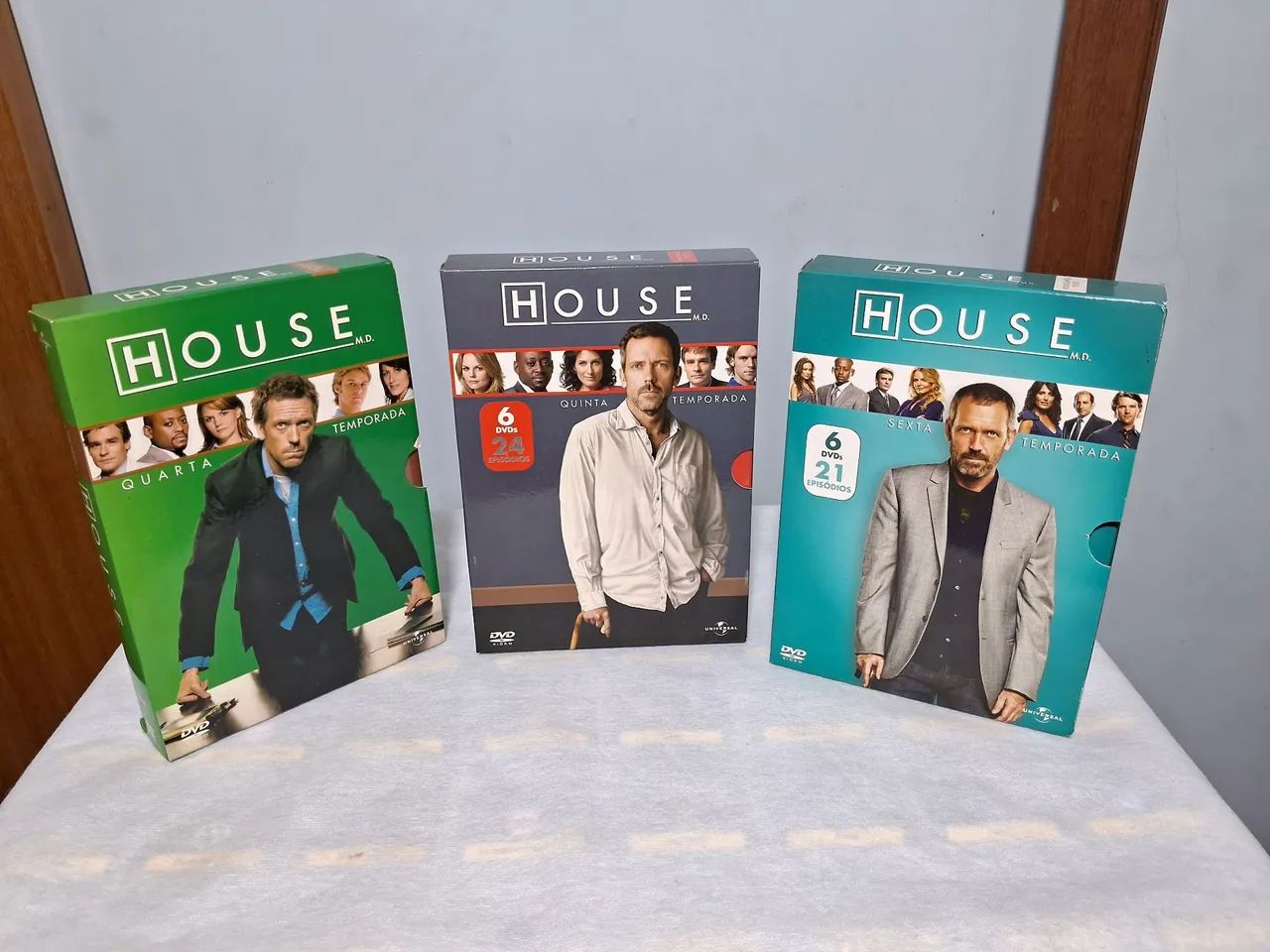 BoxSet DVDs HOUSE - 1° a 6° Temporadas - Foto 2