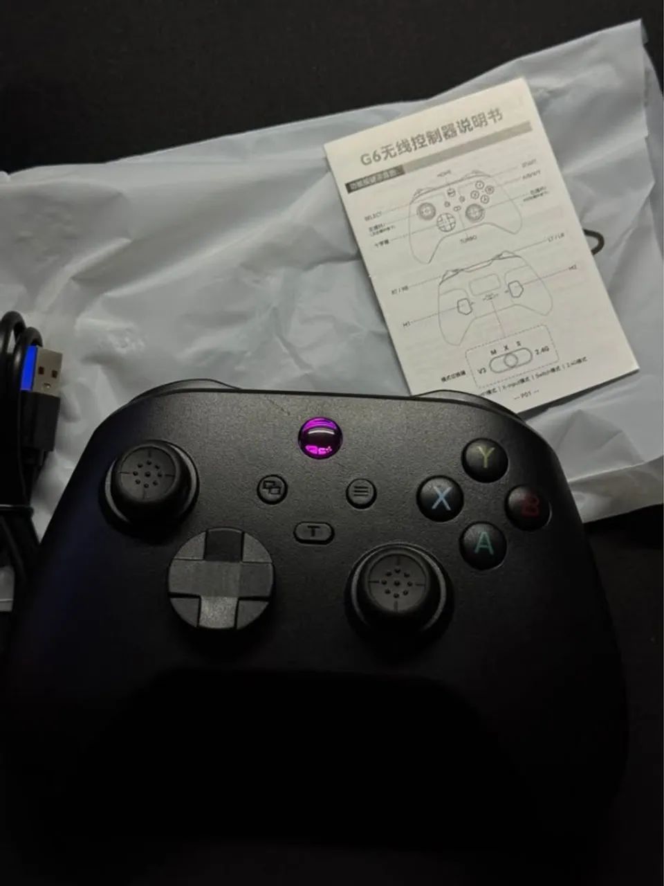 Controle Bluetooth sem fio BSP G6  compatível com Switch/PC/Android + Entrega 