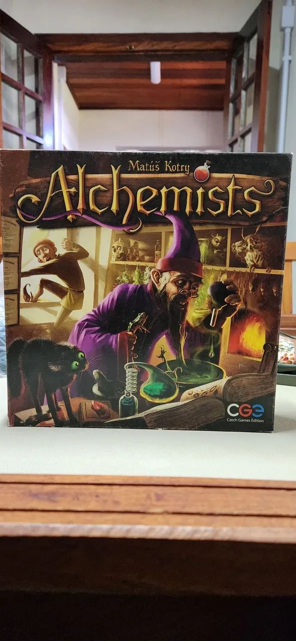 Alquimistas - jogo de tabuleiro