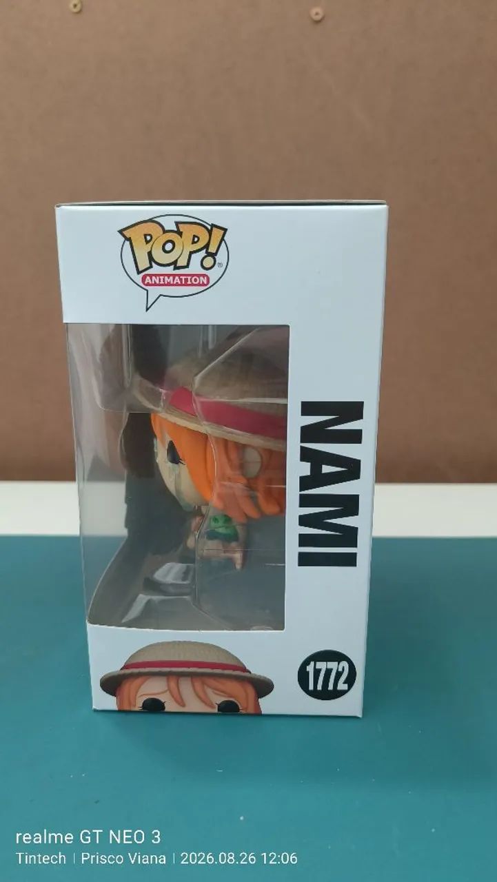 Funko Pop Nami #1772 One Piece Original Novo Lacrado - Foto 2