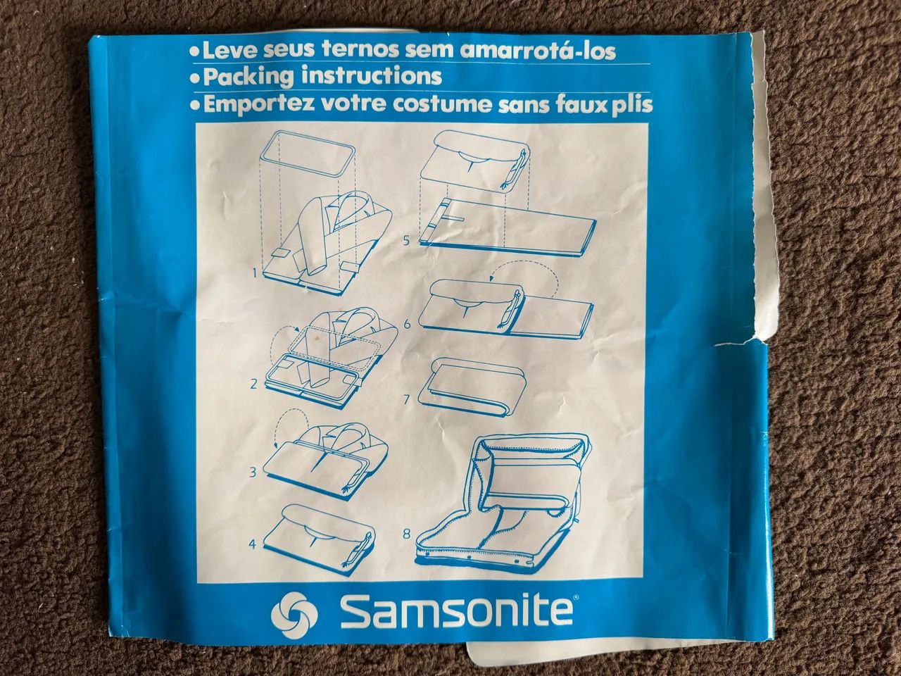 Mala Porta Terno Viagem Sansonite - Foto 5