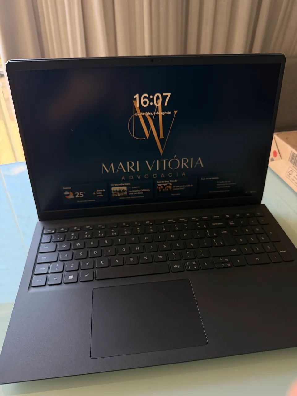 Notebook novo DELL 15 DC15250