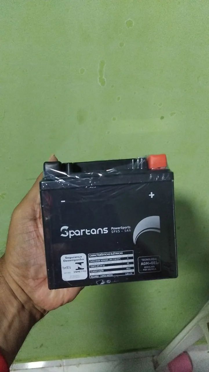 Bateria de moto Spartans  - Foto 2