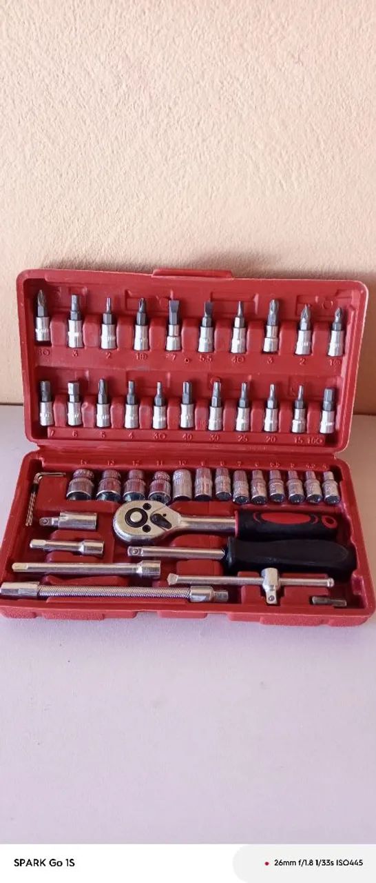 Kit soquetes catraca com maleta - Foto 4