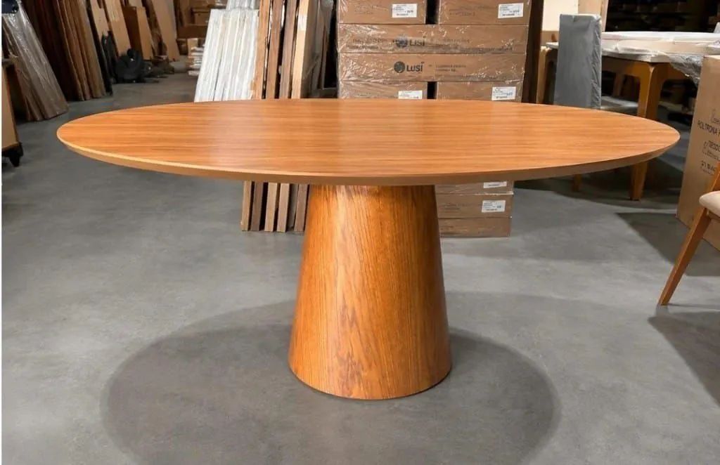 Mesa avulsa oval 1.80m - Foto 2