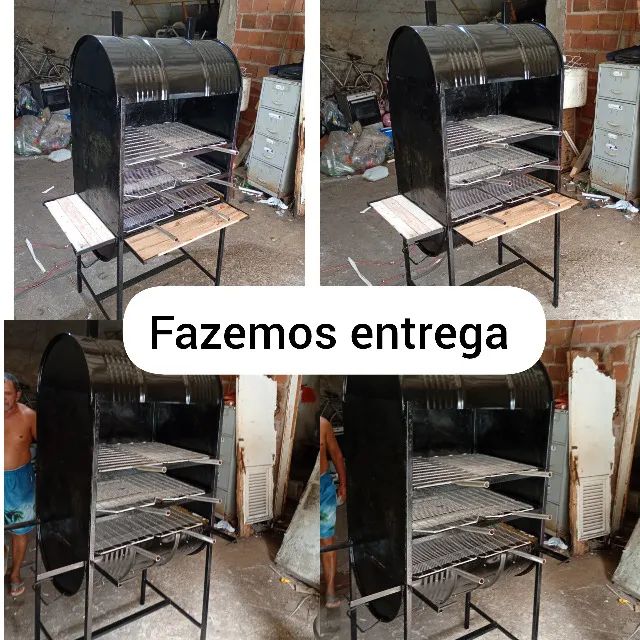 Churrasqueira Com Rodinhas  - Foto 5