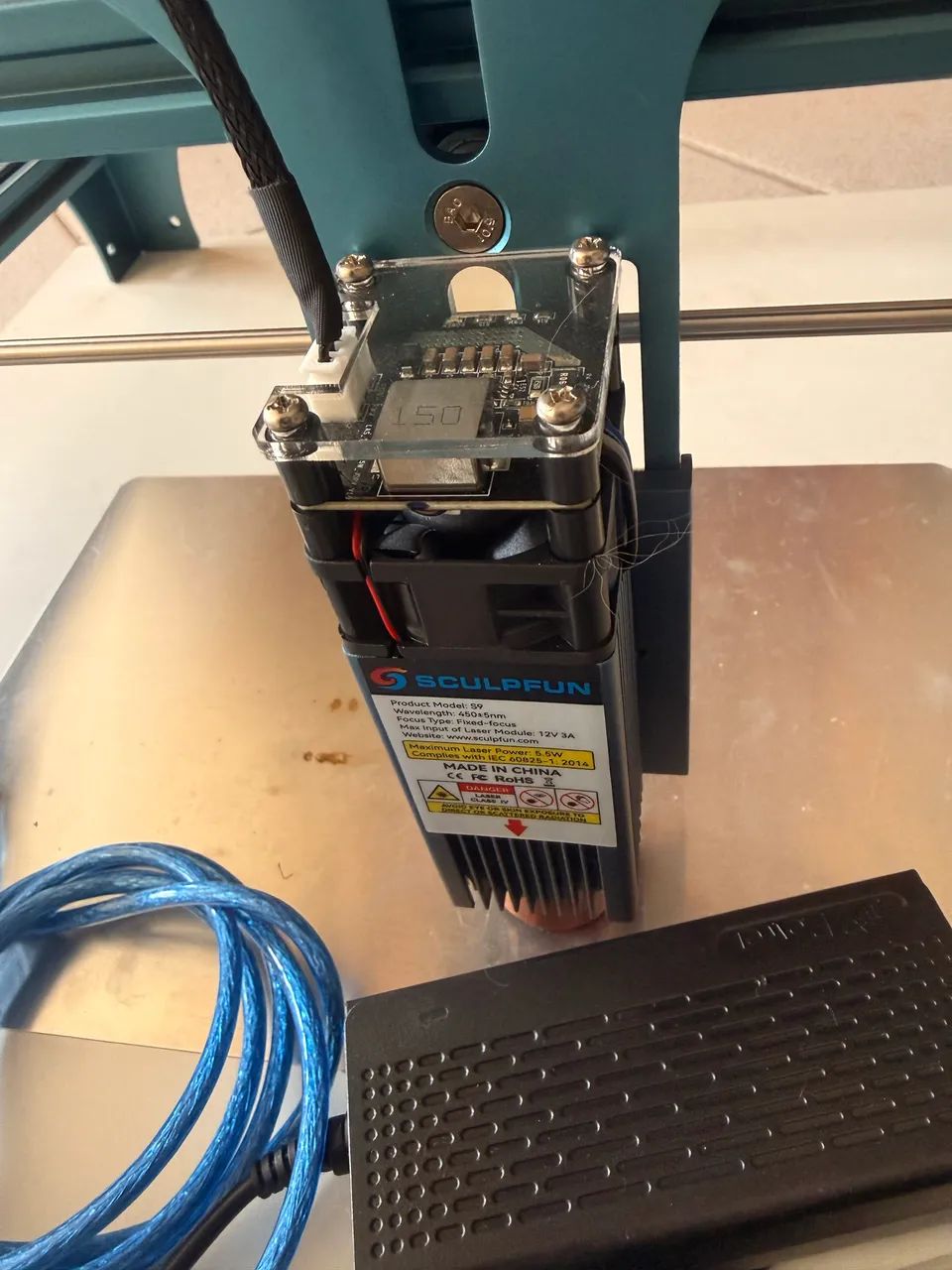 SCULPFUN S9 Máquina de gravar a laser - Semi nova - Foto 3