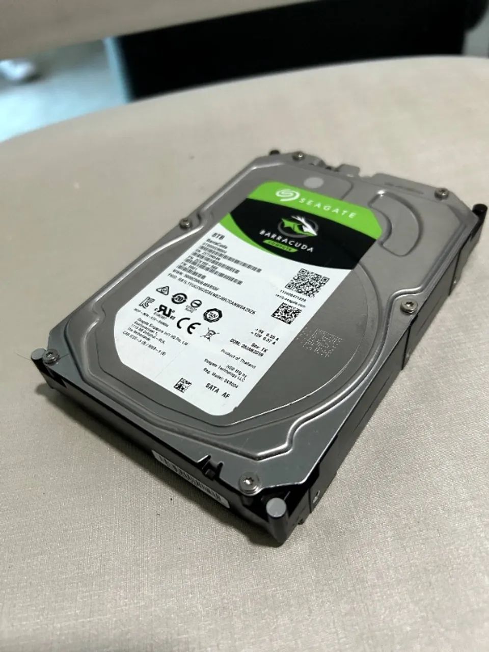 HD Seagate BarraCuda 8TB (3.5?) - Ótimo p/ Backup / PC Gamer
