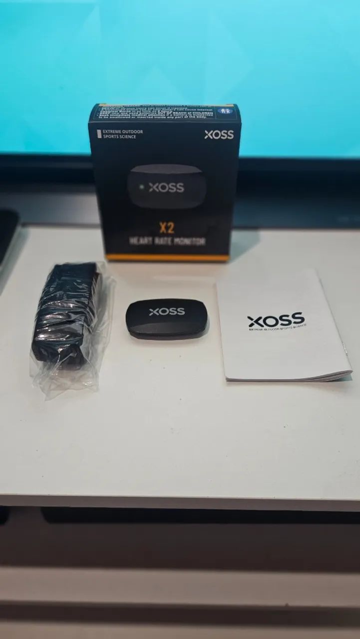 Sensor de frequência cardíaca xoss x2 Bluetooth