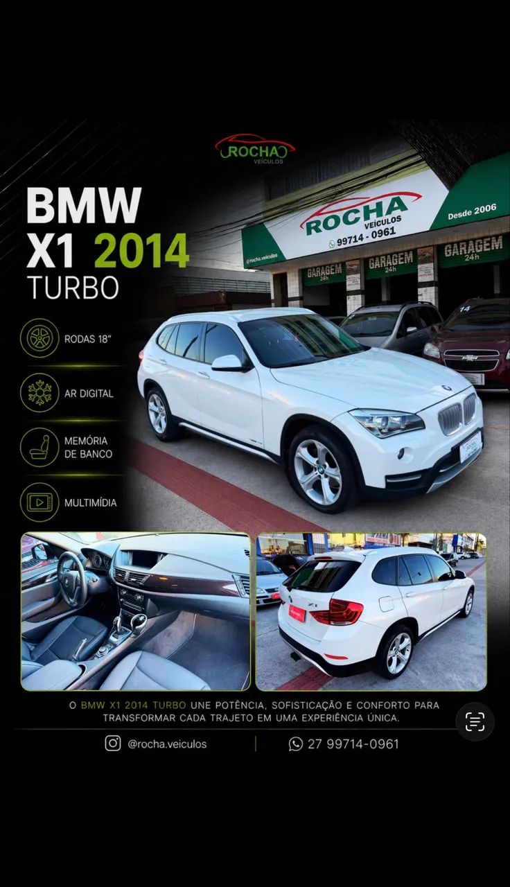 BMW X1 Sdrive 20I 2.0/2.0 TB Acti.flex Aut. 2014