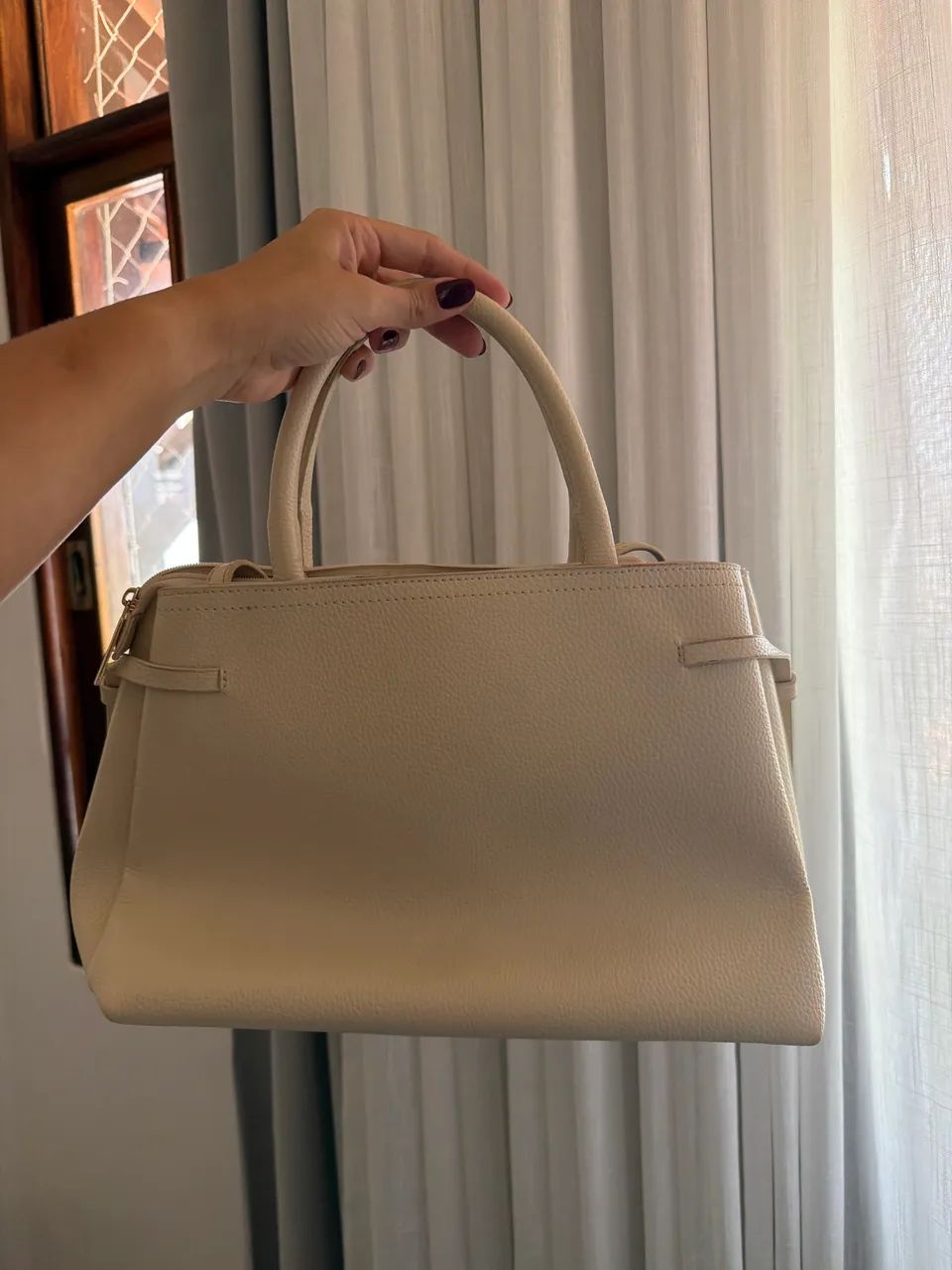 Bolsa média Arezzo off white  - Foto 2
