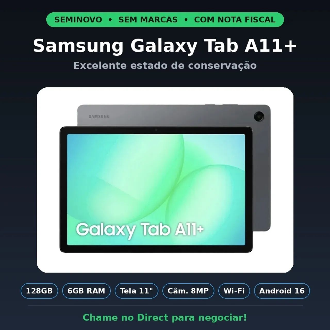 VENDO TABLET SAMSUNG GALAXY TAB A11+