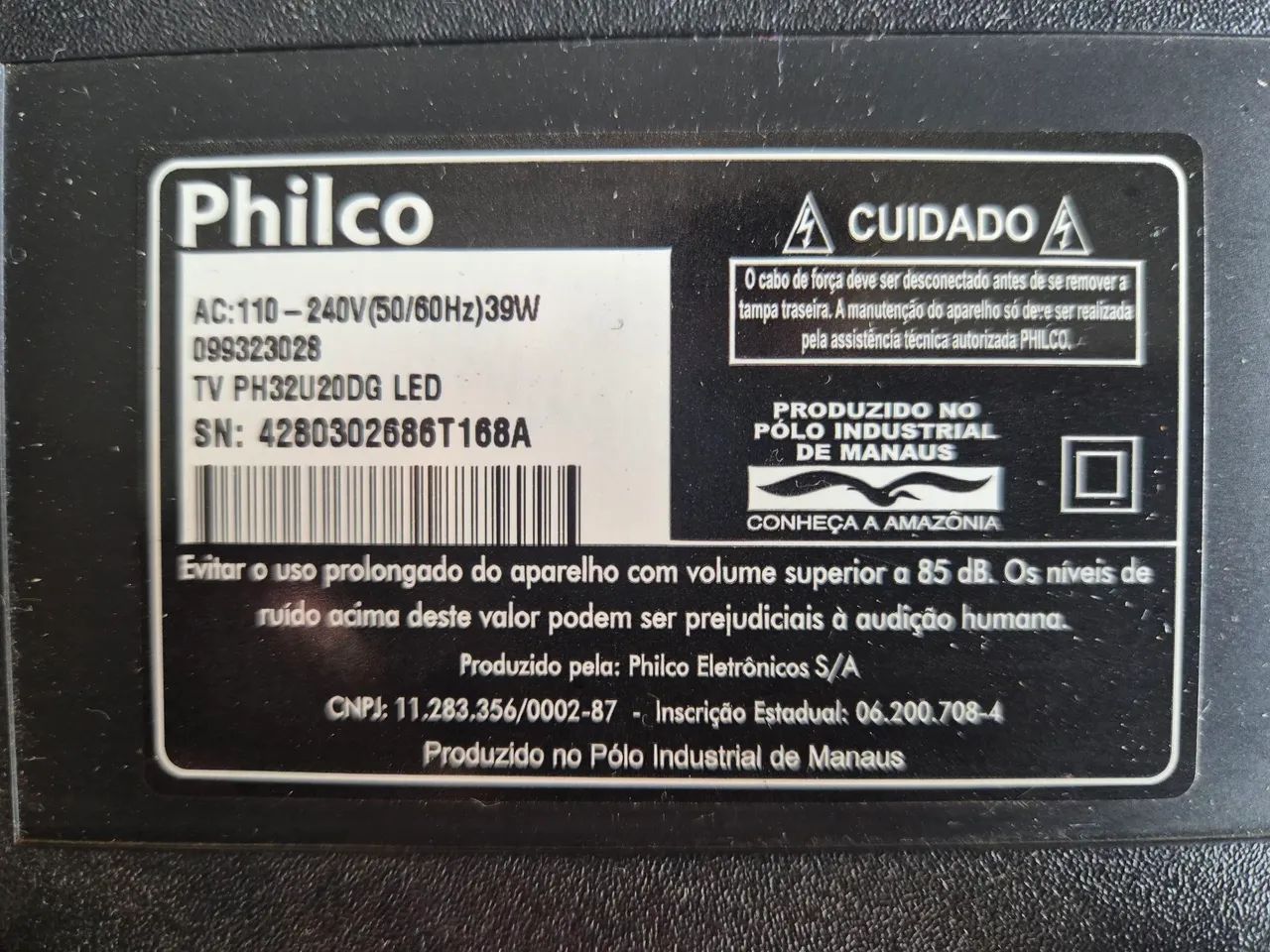 Smart TV Philco 32? - com controle - ideal para suporte de parede! - Foto 3