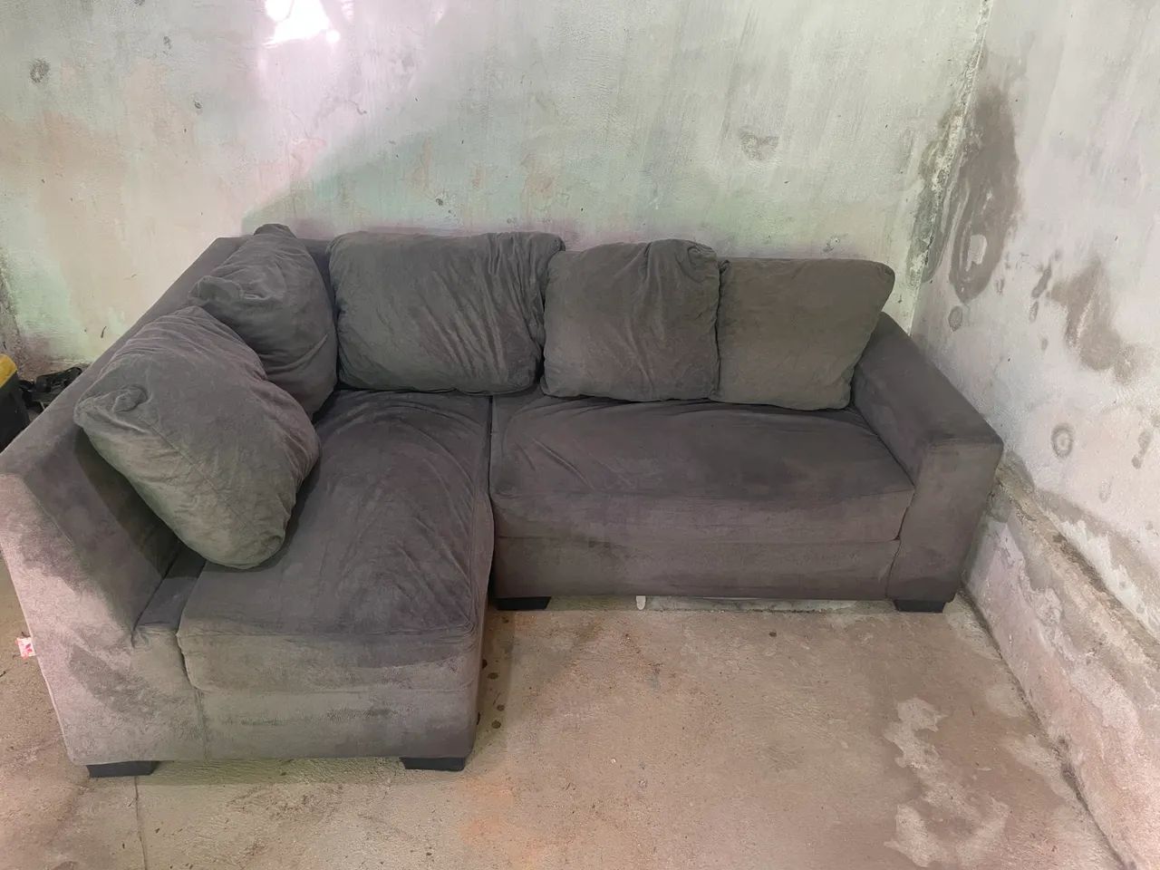 Sofá usado em bom estado 5 lugares - Foto 3