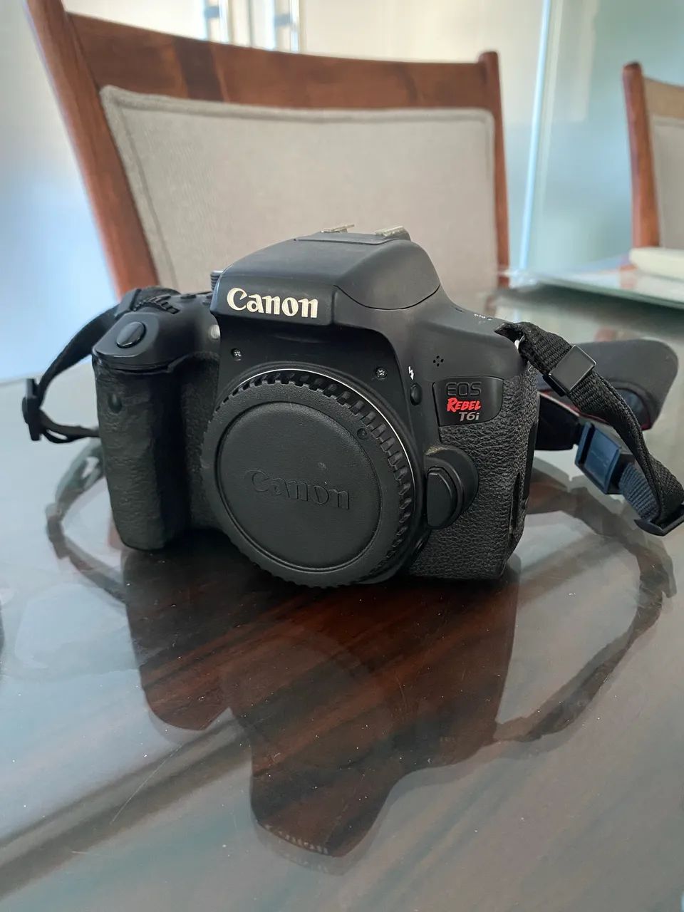 Cânon T6I + lente 18-55