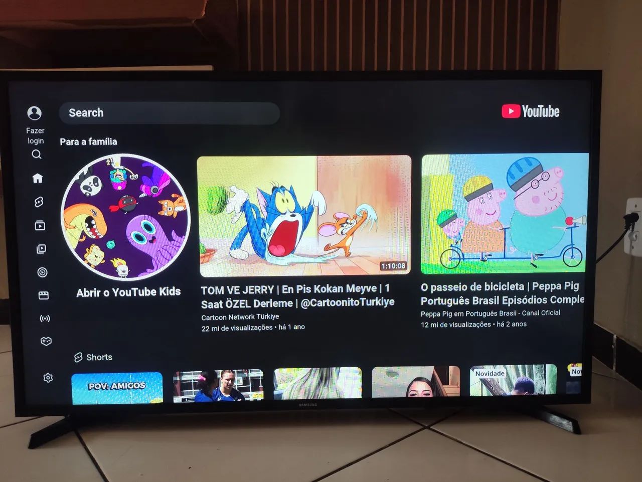 Vendo Smartv 43 polegadas Samsung  - Foto 5