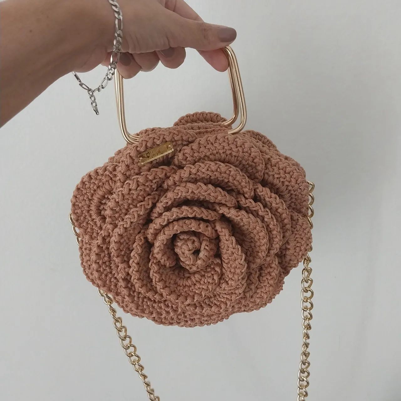 Bolsa de crochê  - Foto 4