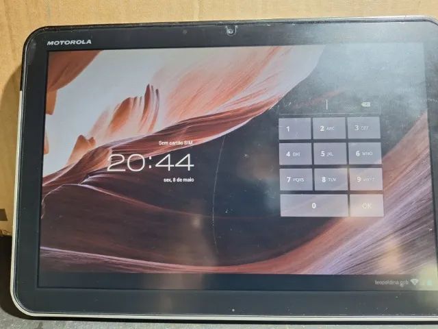 TABLET MOTOROLA XOOM MZ605 - CLÁSSICO, ROBUSTO E TOTALMENTE