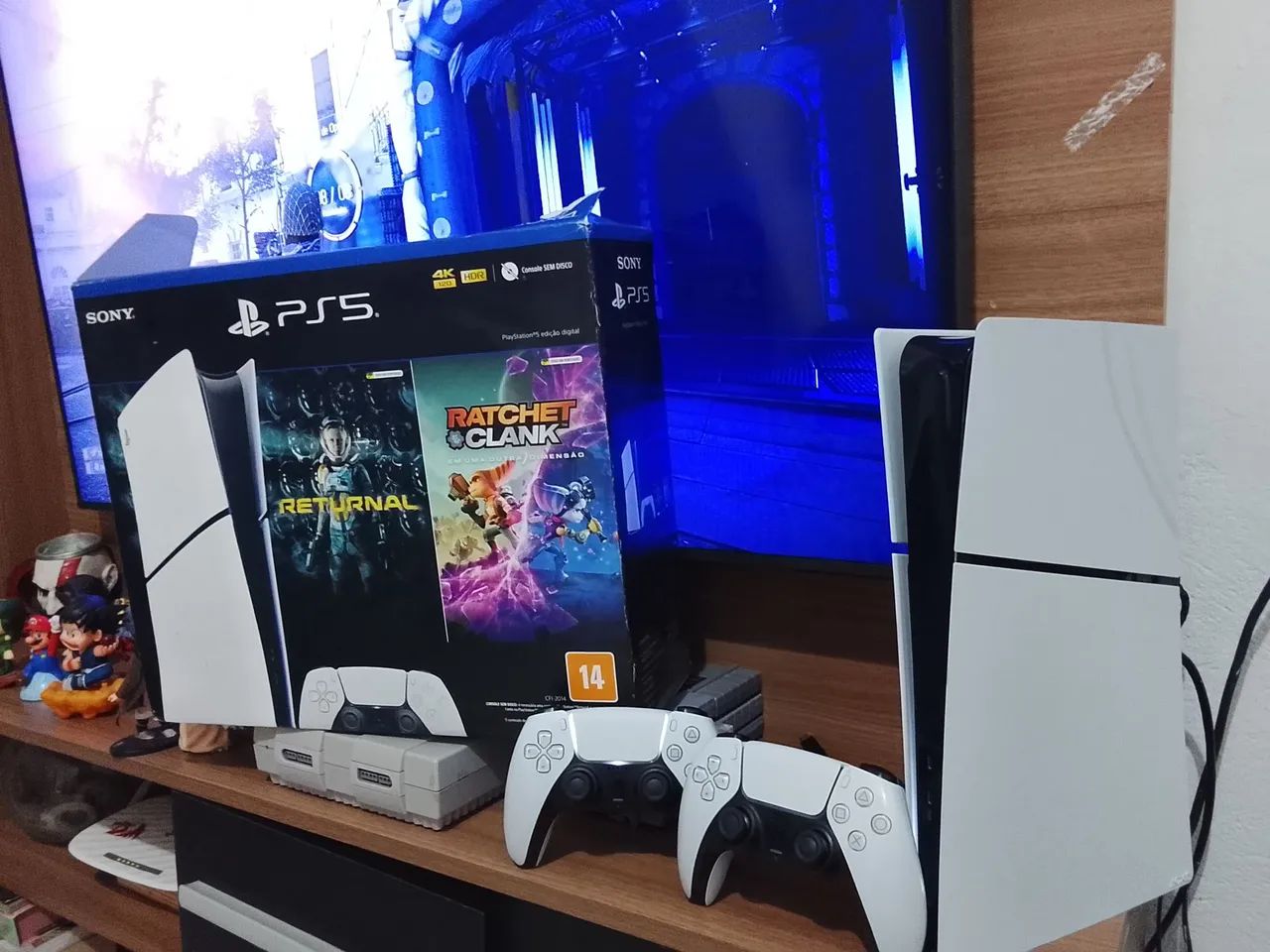 PS5 SLIM DIGITAL COMPLETO  - Foto 4