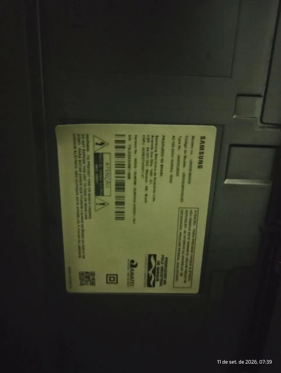 Tv Samsung 50 polegadas 850 reais apenas interessados!!! - Foto 2