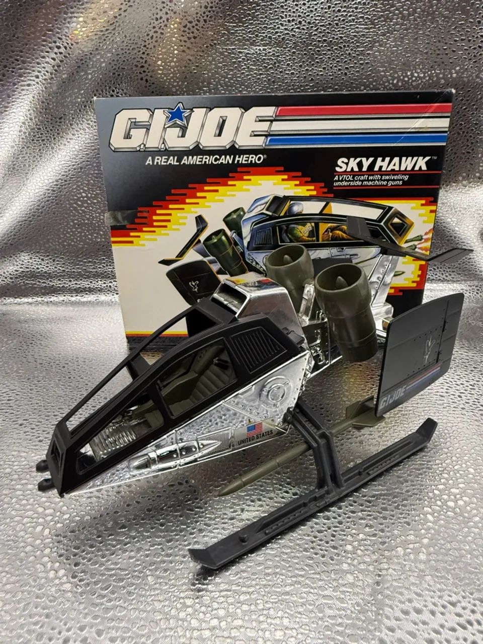 Gi Joe Sky Patrol Sky Hawk - 1990 - Comandos em ação - Hobbies e