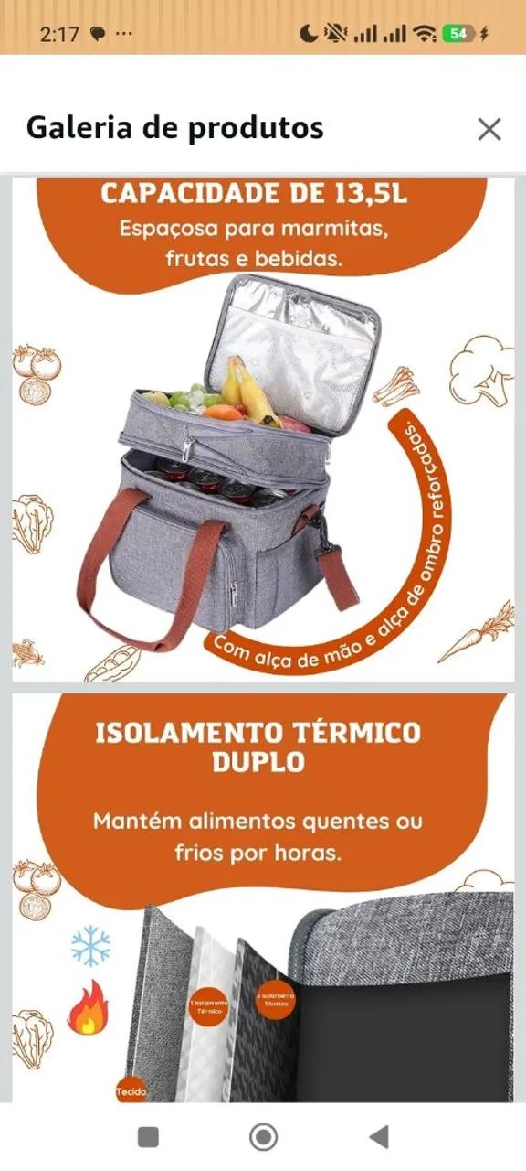 Bolsa Térmica Nova - Foto 3